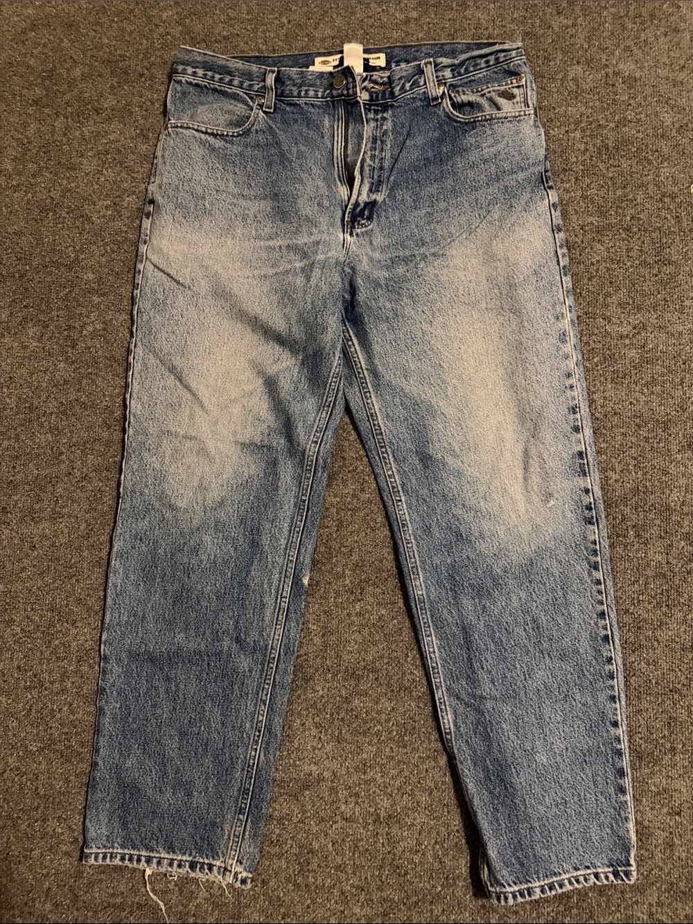 Men's Light Blue Denim Jeans, Harley Davidson , 36x32